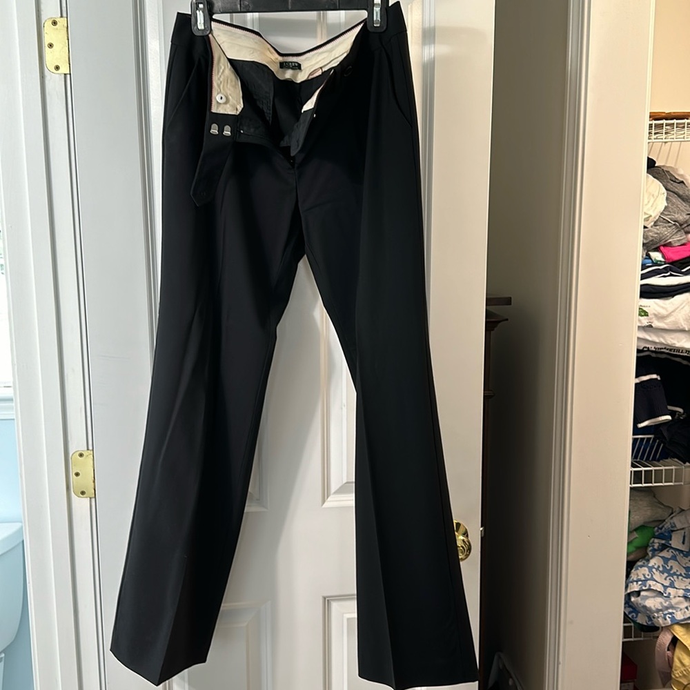 J.Crew Factory - Vintage HO 2011 - Favorite Fit Size 8 - Black dress pant